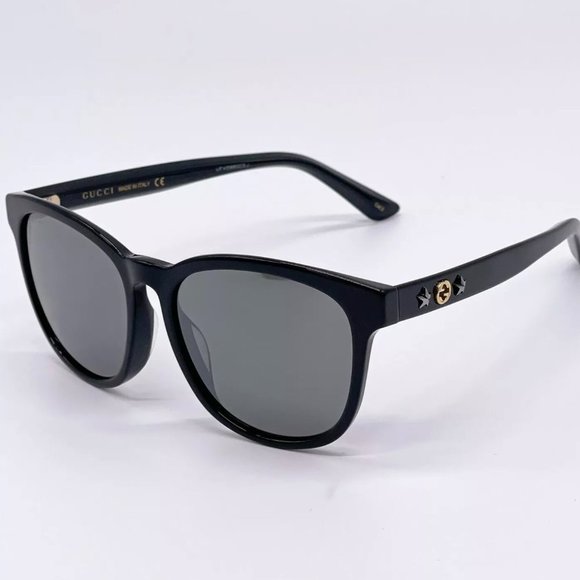 Sale! New Gucci Women\'s 56mm Black Cat Eye Sunglasses! main image 3